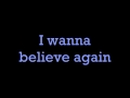 Orianthi Believe Lyrics 