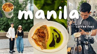 Life in Manila Vlog 🇵🇭 Coffee Festival, Must Try Restaurants, Philippines Vlog | Ralph and Sam
