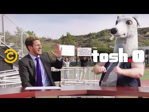 Tosh.0 - CeWEBrity Profile - High School Football Fan
