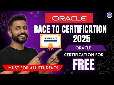 💥 FREE Oracle Certifications! Worth ₹20,000+ | Race to Certification 2025 Explained