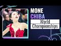 Mone CHIBA JPN Women Free Skating ISU World Championships Boston 2025 FigureSkating