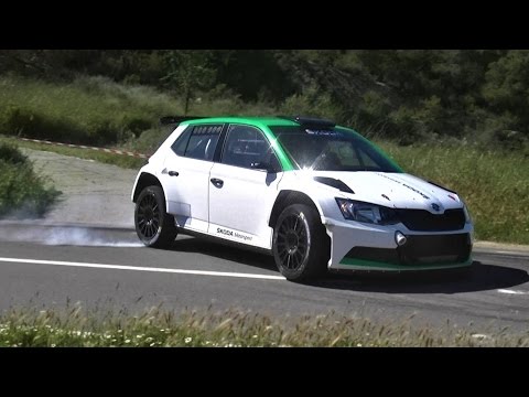 Skoda Fabia R5 2017 Test with Stéphane Sarrazin by Jaume Soler
