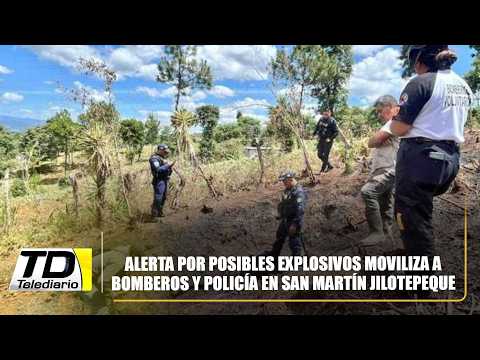 Alerta por posibles explosivos moviliza a bomberos y policía en San Martín Jilotepeque