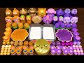 GOLD Vs PURPLE Mixing Random Into GLOSSY Slime Satisfying Slime Video 389