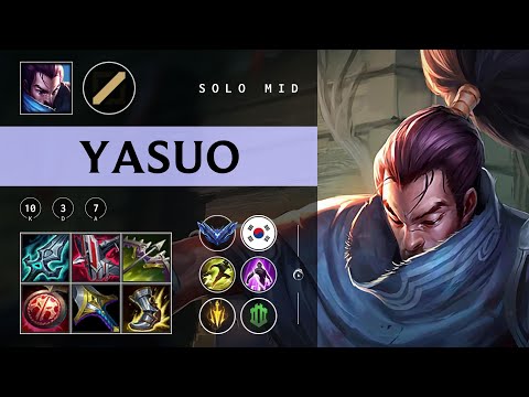 Yasuo Mid vs Diana - KR Diamond Patch 25.22