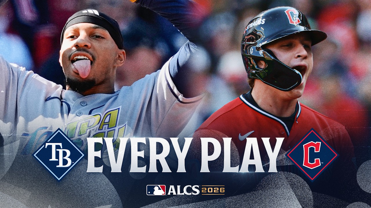 EVERY PLAY from Rays vs. Guardians ALCS Game 3