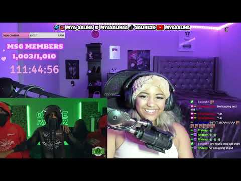 Mya Salina REACTS to The Sweepers Cypher: Sdot Go, Jay Hound, NazGPG, Jay5ive