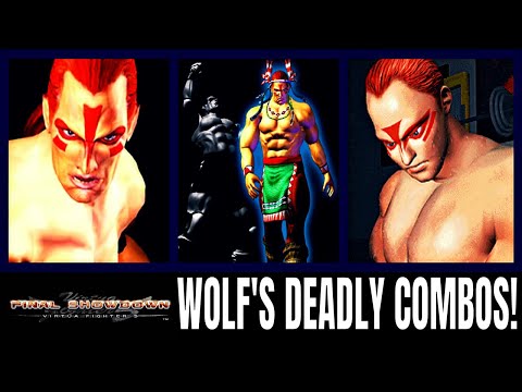 Virtua Fighter 5: Final Showdown- WOLF HAWKFIELD'S DEADLY COMBOS! (VF5FS Gameplay)