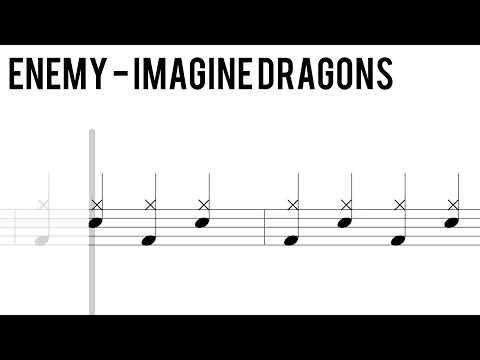 How to Play Enemy - Imagine Dragons - BEGINNER 🥁 (OLD)