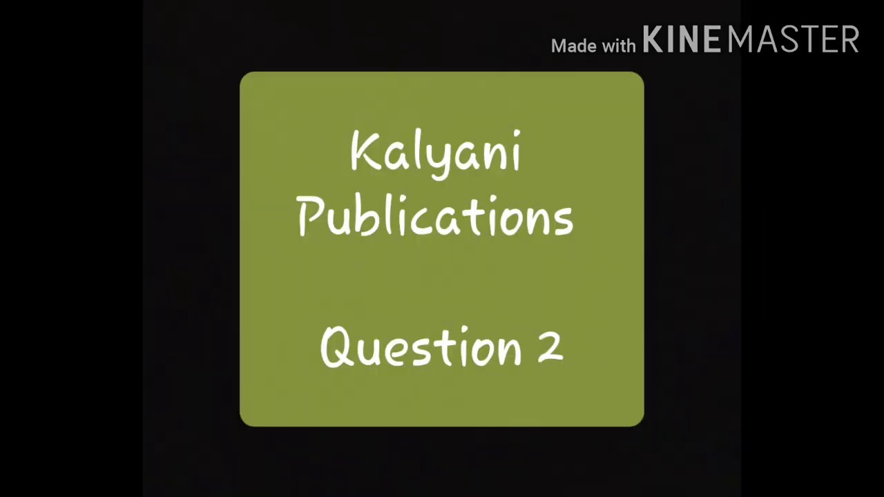10. Cost sheet- Cost Accounting- Kalyani Publications- Question and solution - Lec 13