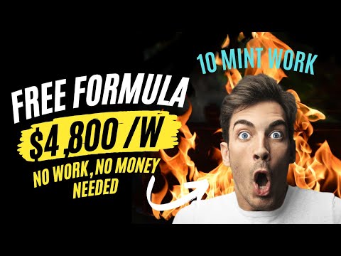 $4,800 Per Week FREE Formula, CPA Marketing Tutorial, Free Traffic, Affiliate Marketing