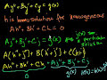 Undetermined Coefficients 1 Video Tutorial