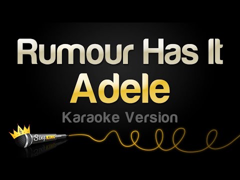 Adele - Rumour Has It (Karaoke Version)