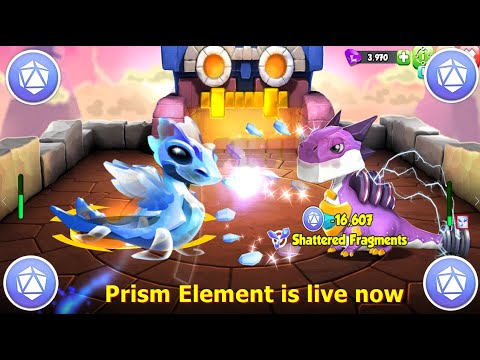 Cosmic prism Dragon is live now | How to work Prism Element | Hatched Cosmic prism Dragon | DML
