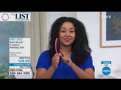 Wet Brush 5piece Holiday Set