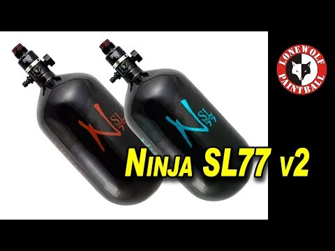 New Lighter Ninja SL2 Tank vs Original SL | Lone Wolf Paintball Michigan