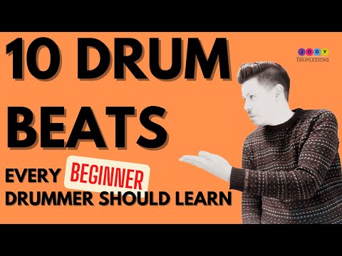 10 Drum Beats Every Beginner Drummer Should Learn 😎 | Free Drum Lesson
