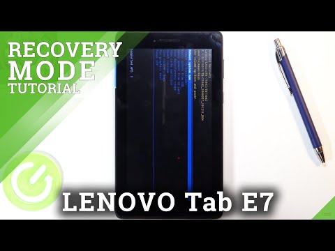 Recovery Mode in LENOVO Tab E7 – How to Allow Android Recovery Features