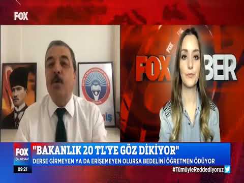 Genel Başkanımız Orhan Yıldırım`ın,  öğrencilerin uzaktan veya yüz yüze eğitime katılmamaları durumunda öğretmenlerin ders ücretlerinin kesilmesi kararına ilişkin değerlendirmeleri Çalar Saat programında. | EĞİTİM İŞ