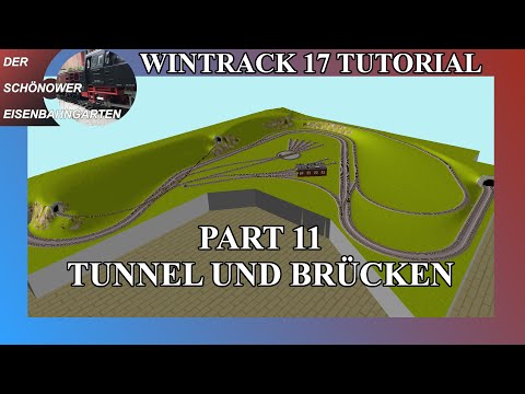 WinTrack 17 Tutorial Track Plan Software Model Railway Part 11 Tunnels and Bridges