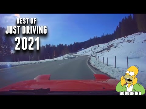 Just Driving Best Of 2021 [Scenic Drive and Synthwave]