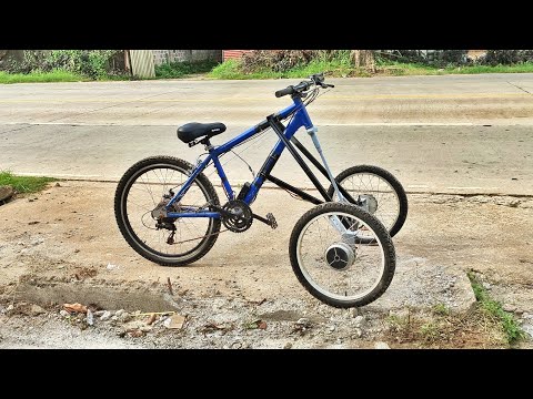 turn your bike into 3WD reverse trike