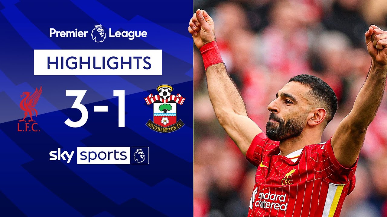 Salah brace sends Reds SIXTEEN points clear | Liverpool 3-1 Southampton | Premier League Highlights