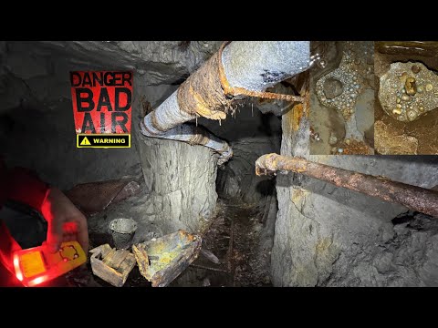 "Epic Abandoned Mine Expedition: Stunning Artefacts, Vibrant Formations & Deadly Low Oxygen Tunnels"