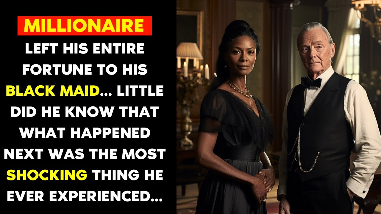 A SECRETIVE MILLIONAIRE LEFT HIS ENTIRE FORTUNE TO HIS BLACK MAID    WHAT HAPPENED NEXT WAS...