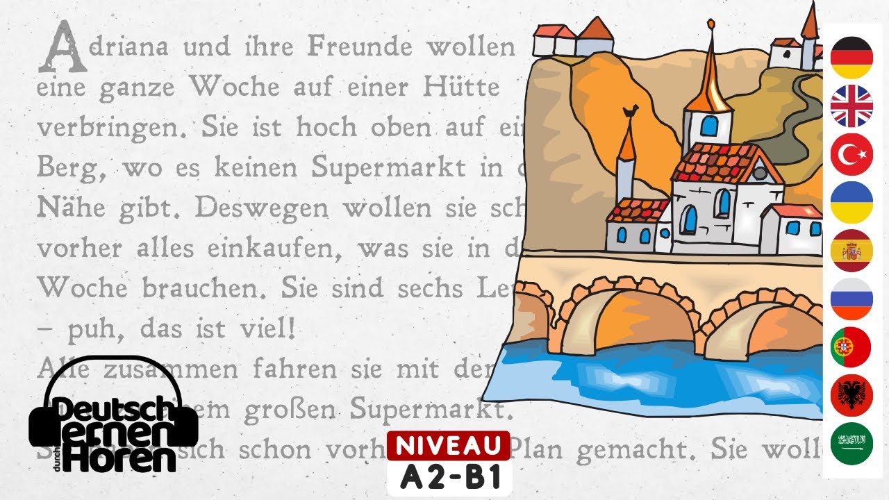 #512 Learn German with stories | Learning German through listening | A2-B1