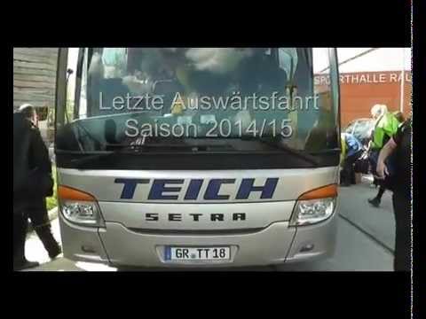 Letzte Auswärtsfahrt in der Saison 2014/15