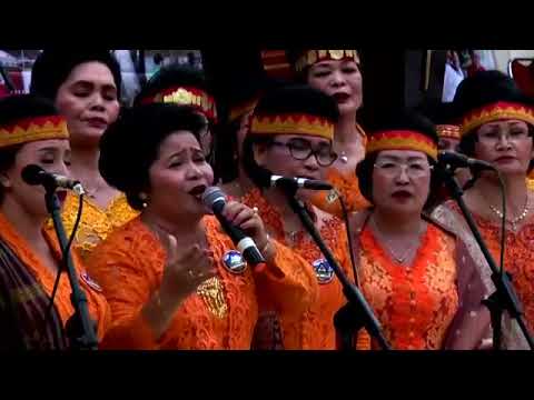 Koor Parompuan PSSSI&B Wilayah Jakarta Timur, Tahun 2019, Partitur Koor: "Partondion".