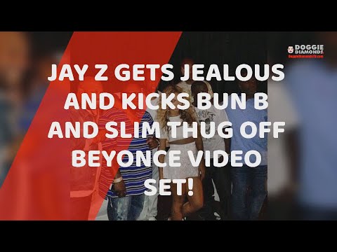 Jay Z Gets Jealous And Kicks Bun B And Slim Thug Off Beyonce Video Set!