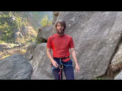 Why we clip to the rope with 2 carabiners