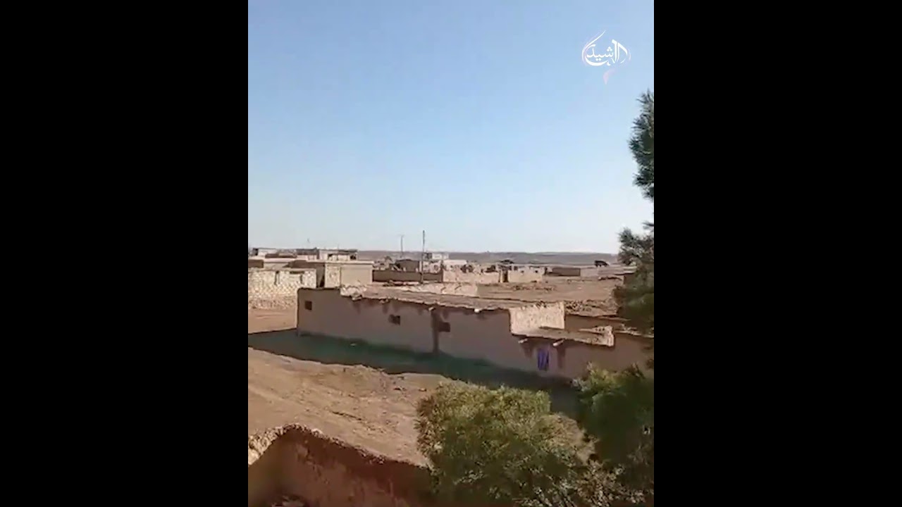 فيديو | لحظة انسحاب قوات "قسد" من مخيم الهول