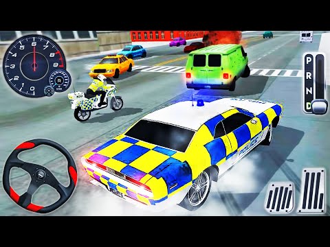 Police Car Driving : Motorbike Riding - Police Officer Simulator - Android GamePlay