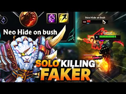 BEST RENGAR FACES FAKER IN NA! *SOLO-KILL*