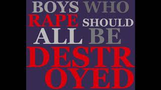 Boys Who Rape (Should All Be Destroyed) - The Raveonettes cover