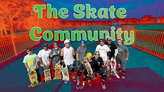 The Skate Community: or Why a Solitary Activity Thrives in Groups