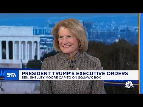 Sen. Capito on Trump's EOs: It's about scraping out the regulatory burden from the last 4 years