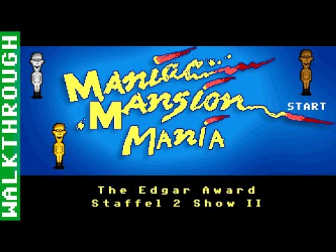 Maniac Mansion Mania Staffel 02 Edgar Award (Show II) Lösung (Deutsch) (PC, Win) - Unkommentiert