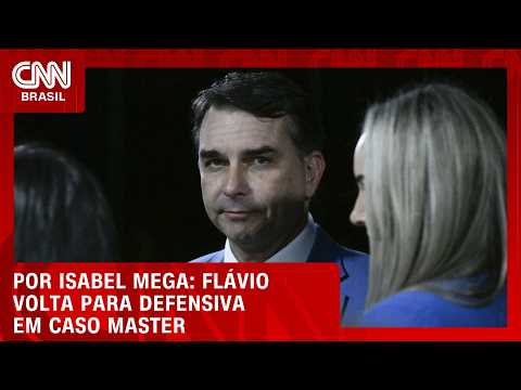 Análise: Flávio volta para defensiva em caso Master | LIVE CNN