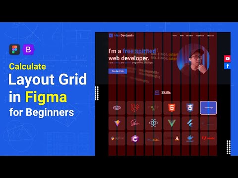 How to Setup Layout Grids for Website in Figma | Calculate Bootstrap Layout Grids for Beginners