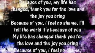 Keith Martin -Because Of You - FULL SONG + LYRICS