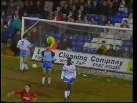 Luton Town v Oxford United 92/93