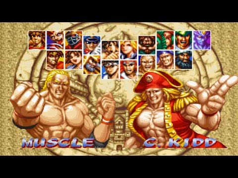 WORLD HEROES PERFECT -Muscle vs C. Kidd-