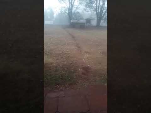 Chuva com granizo na zona rural de Itambaracá Pr 07/10/25