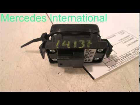 2005 Mercedes S430 RH REAR WINDOW  SWITCH 220TYPE - mbiparts.com Used OEM Mercedes Parts - Di... OEM