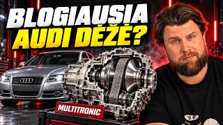 BLOGIAUSIA AUDI PAVARŲ DĖŽĖ ISTORIJOJE?!
