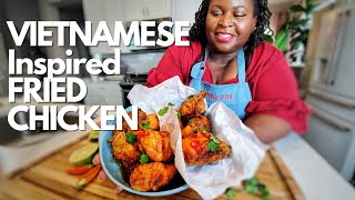 Ninja Foodi Grill Air Fried Vietnamese style Fried Chicken inspired by @mariongrasby